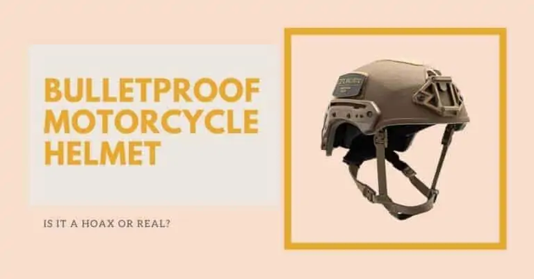 Bulletproof Motorcycle Helmet | Is It A Hoax Or Real? % BULLETPROOF MOTORCYCLE HELMET